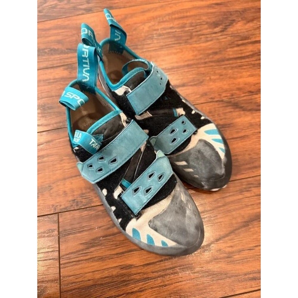 For parts - La Sportiva Womens Tarantula Boulder Climbing Shoe, holes in toes